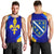 Bosnia and Herzegovina Coat of Arms Men Tank Top Blend of National Colors & Symbols