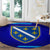 Bosnia and Herzegovina Coat of Arms Round Carpet Blend of National Colors & Symbols