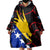 Bosnia and Herzegovina Flag Wearable Blanket Hoodie with Dragon Shape - Fusion of National Pride & Sports Spirit