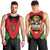 Malawi Flag Men Tank Top Colors Blended with National Emblem - Symbolic Design