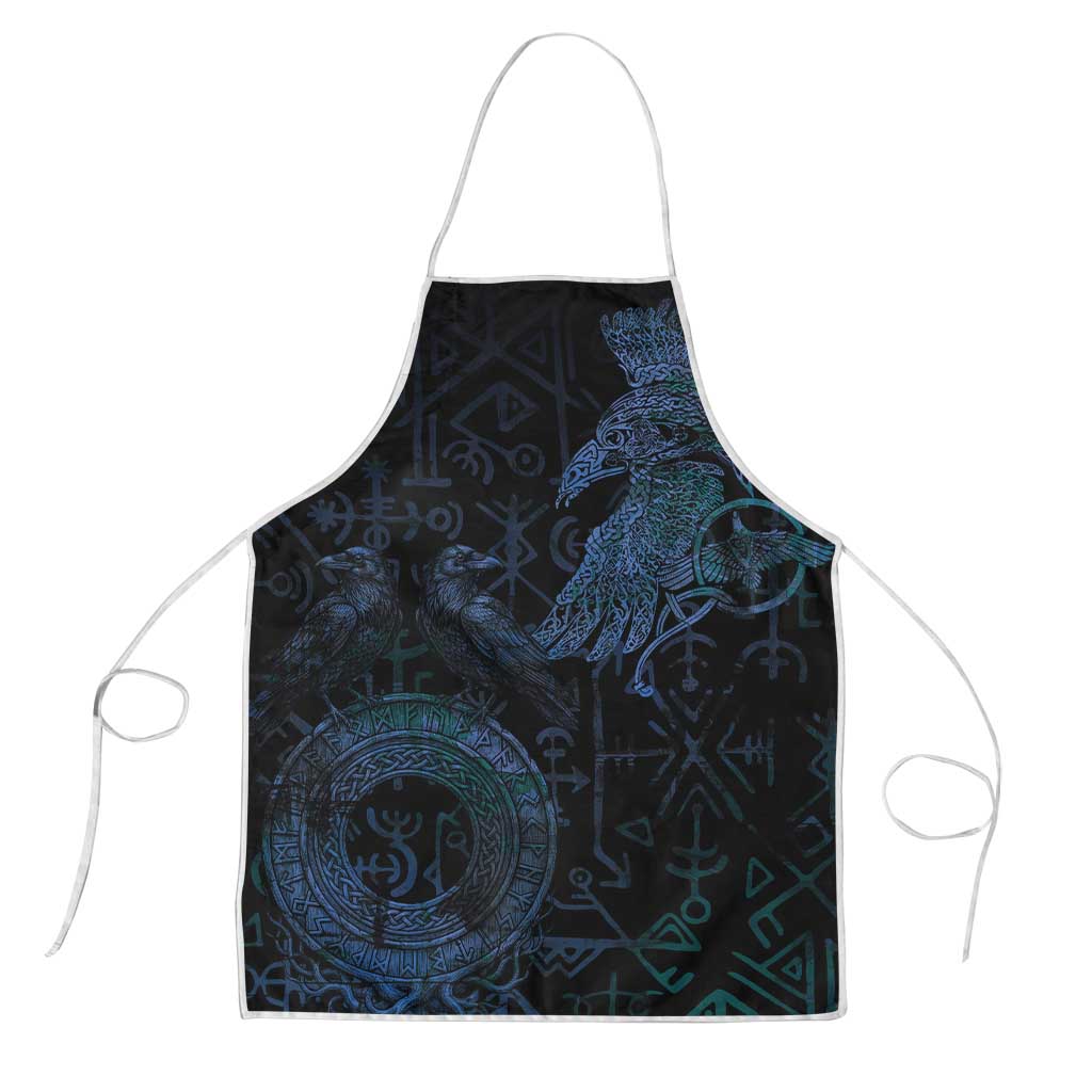 Odin Norse Mythology Apron Viking Rune Art Style