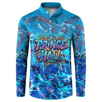 Prince Hall Freemasonry Button Sweatshirt Compasses Masonic Art - Urban Graffiti Style