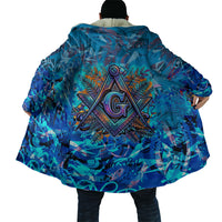 Prince Hall Freemasonry Cloak Compasses Masonic Art - Urban Graffiti Style