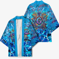 Prince Hall Freemasonry Kimono Compasses Masonic Art - Urban Graffiti Style