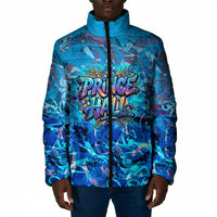 Prince Hall Freemasonry Padded Jacket Compasses Masonic Art - Urban Graffiti Style