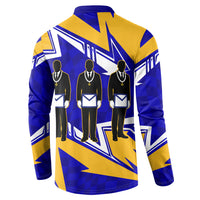 Prince Hall Freemasonry Button Sweatshirt Square and Compasses Masonic Brothers