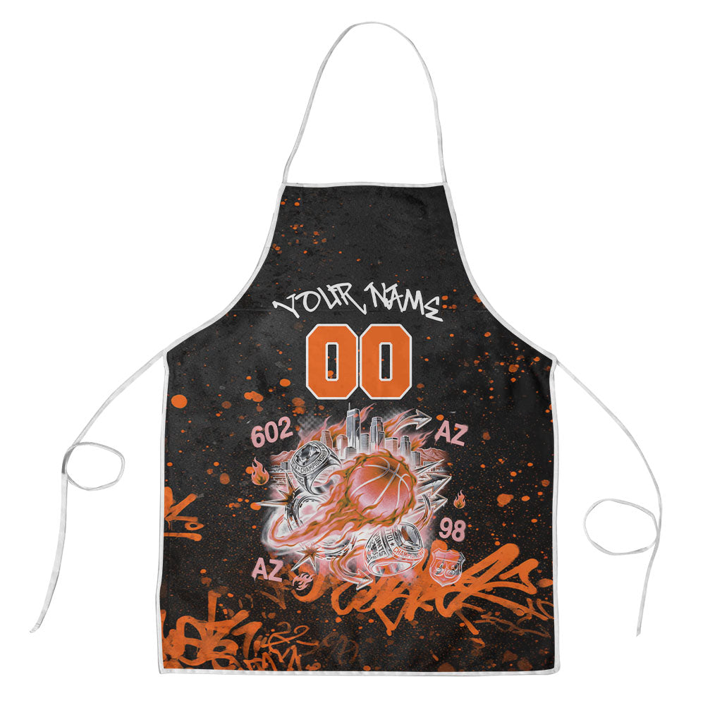 Personalized Arizona Apron Graffiti Street Art Southwest Cactus Route 66 Retro