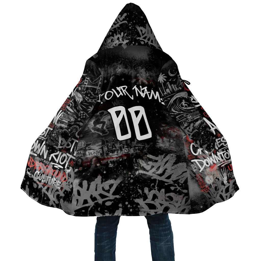 Personalized California West Coast Graffiti Cloak Urban Los Angeles Street Art - Hollywood LAX
