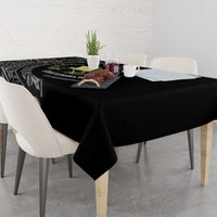 Guatemala National Emblem Tablecloth with Mayan Pattern and Orgullo Chapin Quote Design - Wonder Print Shop