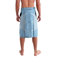 Guatemala Flag Map Lavalava with Blue White Swirl and Geometric Pattern Design - Wonder Print Shop