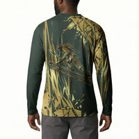 Montford Point Marines Overcoming Button Sweatshirt Military History Camouflage Art
