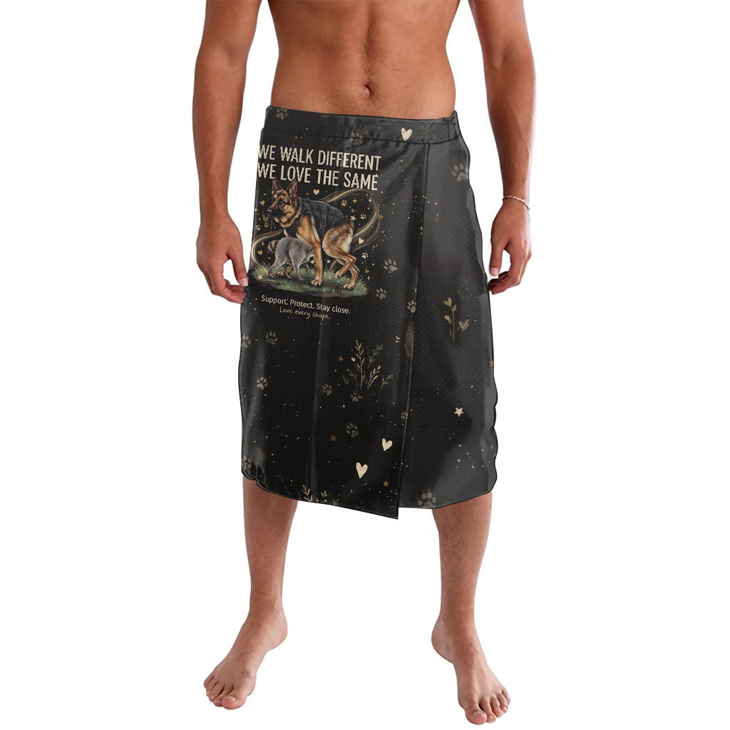Jimothy And Quasimodo Lavalava Vintage German Shepherd And Raccoon - Born Rare Loved Deeply
