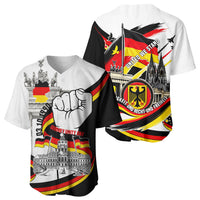 German Unity Day Baseball Jersey Patriotic Flag Brandenburg Gate