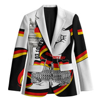 German Unity Day Blazer Patriotic Flag Brandenburg Gate