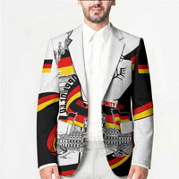 German Unity Day Blazer Patriotic Flag Brandenburg Gate