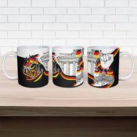 German Unity Day Ceramic Mug Patriotic Flag Brandenburg Gate