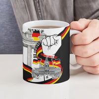 German Unity Day Ceramic Mug Patriotic Flag Brandenburg Gate