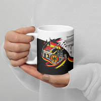 German Unity Day Ceramic Mug Patriotic Flag Brandenburg Gate