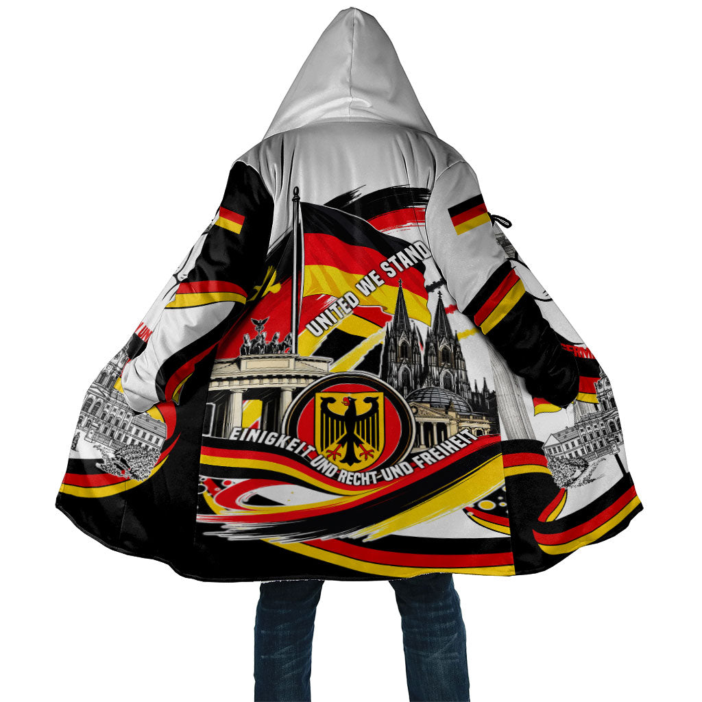 German Unity Day Cloak Patriotic Flag Brandenburg Gate