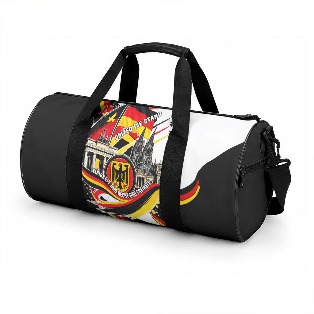 German Unity Day Duffle Bag Patriotic Flag Brandenburg Gate