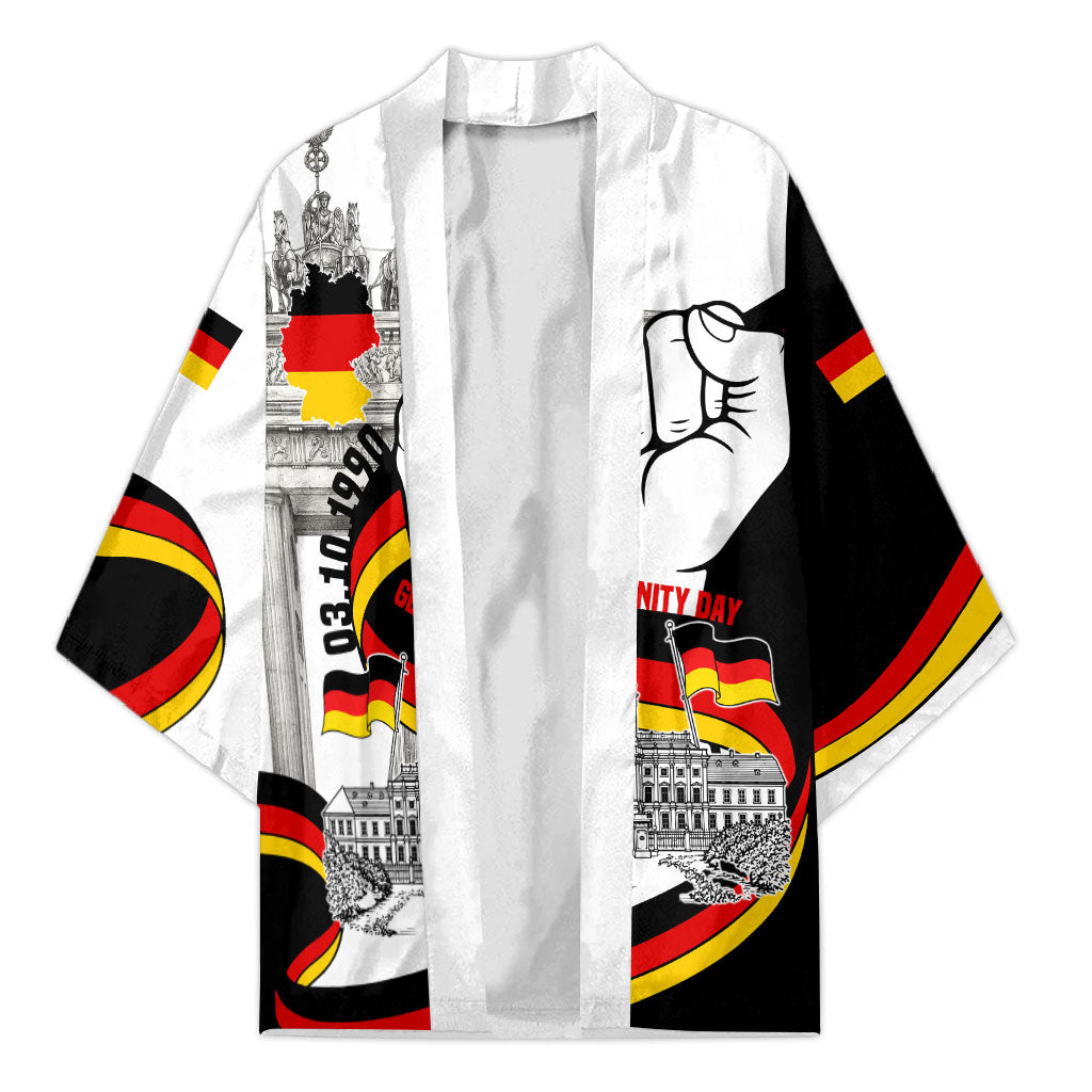 German Unity Day Kimono Patriotic Flag Brandenburg Gate