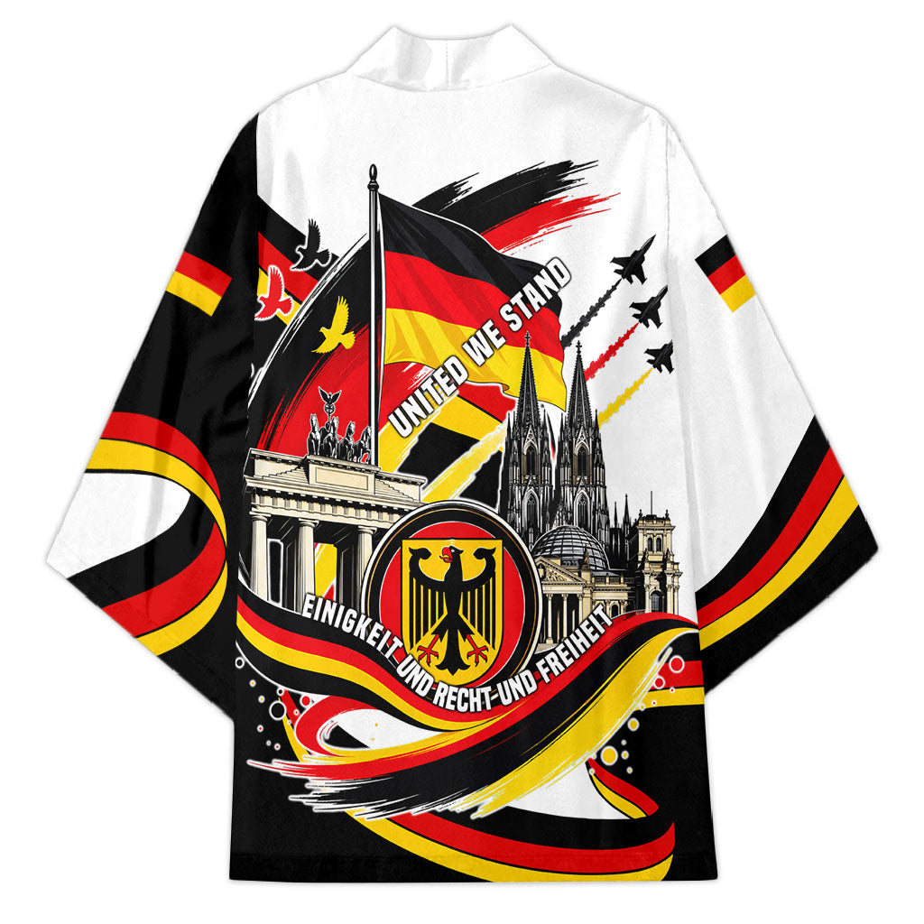 German Unity Day Kimono Patriotic Flag Brandenburg Gate