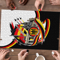 German Unity Day Puzzle Patriotic Flag Brandenburg Gate