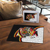 German Unity Day Puzzle Patriotic Flag Brandenburg Gate
