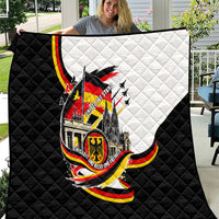 German Unity Day Quilt Patriotic Flag Brandenburg Gate