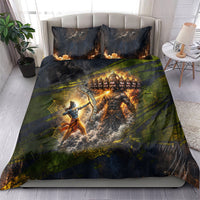 Dussehra Vijayadashami Lord Rama Bedding Set Indian Hindu Festival Good Over Evil