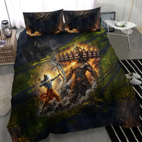 Dussehra Vijayadashami Lord Rama Bedding Set Indian Hindu Festival Good Over Evil