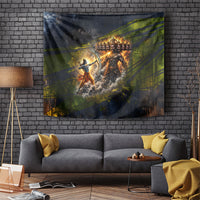 Dussehra Vijayadashami Lord Rama Tapestry Indian Hindu Festival Good Over Evil