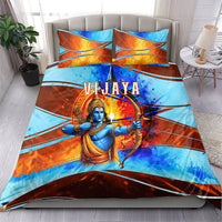 Dussehra Vijayadashami Lord Rama Bedding Set Good Triumphs Over Evil Vibrant Hindu Art