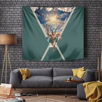 Hermes To Have Wings On Ones Feet Tapestry Winged Messenger Ancient Greek Mythology Celestial Art