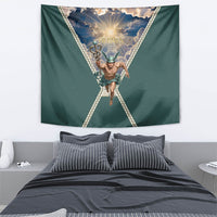 Hermes To Have Wings On Ones Feet Tapestry Winged Messenger Ancient Greek Mythology Celestial Art