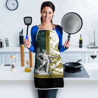 Hermes Apron Ancient Greek God Mythology Classical Sculpture Line Art