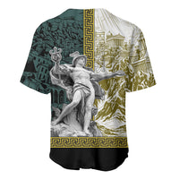 Hermes Baseball Jersey Ancient Greek God Mythology Classical Sculpture Line Art