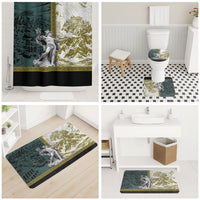 Hermes Bathroom Set Ancient Greek God Mythology Classical Sculpture Line Art