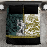 Hermes Bedding Set Ancient Greek God Mythology Classical Sculpture Line Art