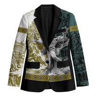 Hermes Blazer Ancient Greek God Mythology Classical Sculpture Line Art
