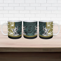 Hermes Ceramic Mug Ancient Greek God Mythology Classical Sculpture Line Art