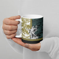 Hermes Ceramic Mug Ancient Greek God Mythology Classical Sculpture Line Art