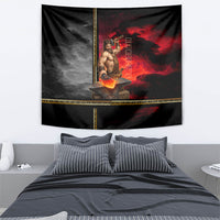 Hephaestus Greek God Of Blacksmiths Tapestry Ancient Greek Mythology Forge Fire Fantasy Art