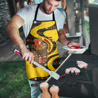 Germany Christmas Apron with Bear Boar Otter Squirrel and Holiday Pattern Design - Wonder Print Shop