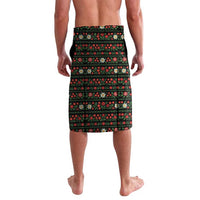 Germany Christmas Lavalava with Bear Boar Otter Squirrel and Holiday Pattern Design - Wonder Print Shop
