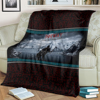 Norway Viking Ship Warrior Blanket Norse Mythology Rune