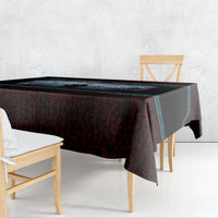 Norway Viking Ship Warrior Tablecloth Norse Mythology Rune