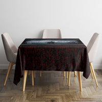 Norway Viking Ship Warrior Tablecloth Norse Mythology Rune