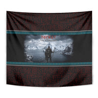 Norway Viking Ship Warrior Tapestry Norse Mythology Rune