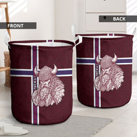 Norway Viking Spirit Laundry Basket Norse Mythology Warrior